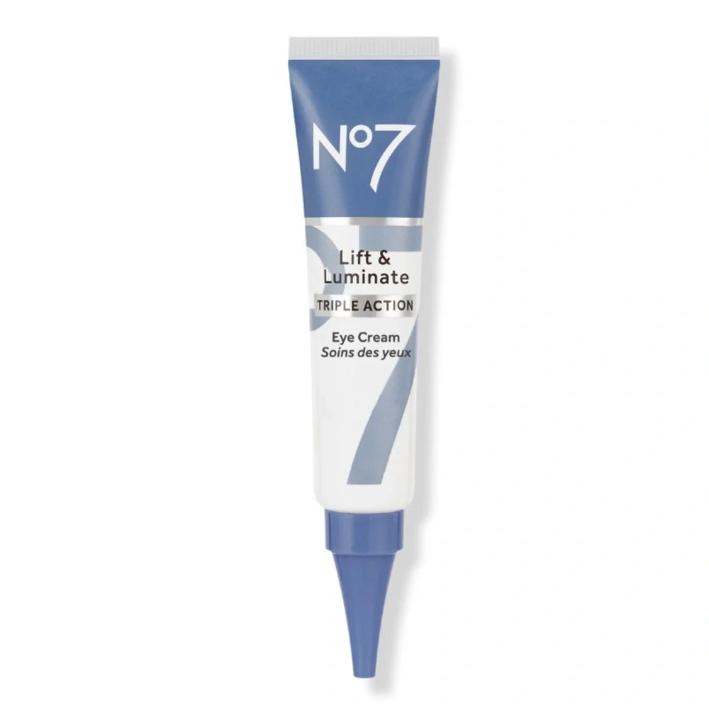 No. 7 Lift And Luminate Triple Action Eye Cream Full Size 0.5 Ounces NWT